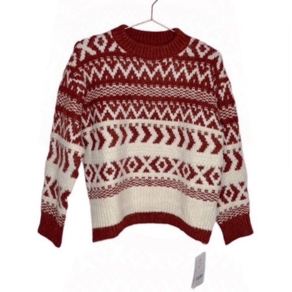 NWT Town33 Sweater Women's Winter Red Christmas Sweater - Picture 4 of 6